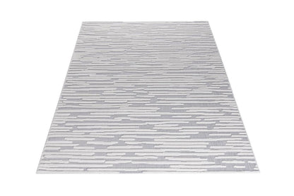 Alfombra Roma / 0023A / White - Grey