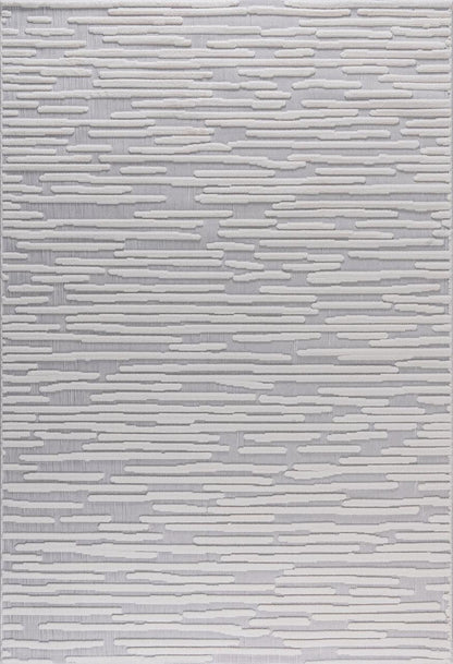 Alfombra Roma / 0023A / White - Grey