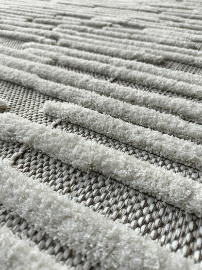 Alfombra Roma / 0023A  / White - Cream