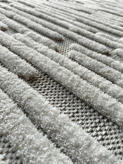 Alfombra Roma / 0023A  / White - Cream