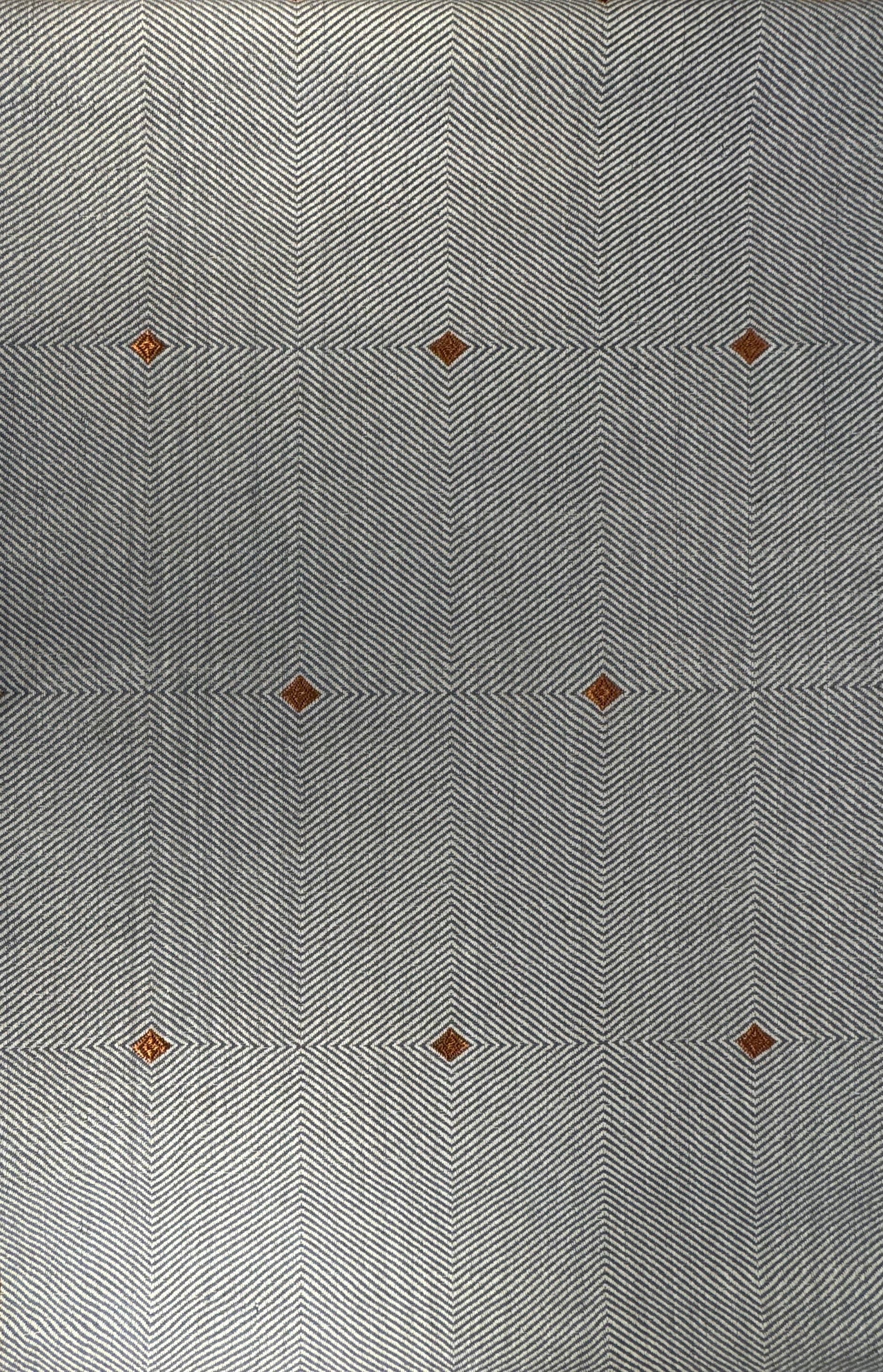 Tapete Tejido Praga en Fique Y Detalles en Cobre