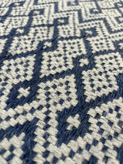 Tapete Tejido Huacaya en Alpaca Peruana y Fique