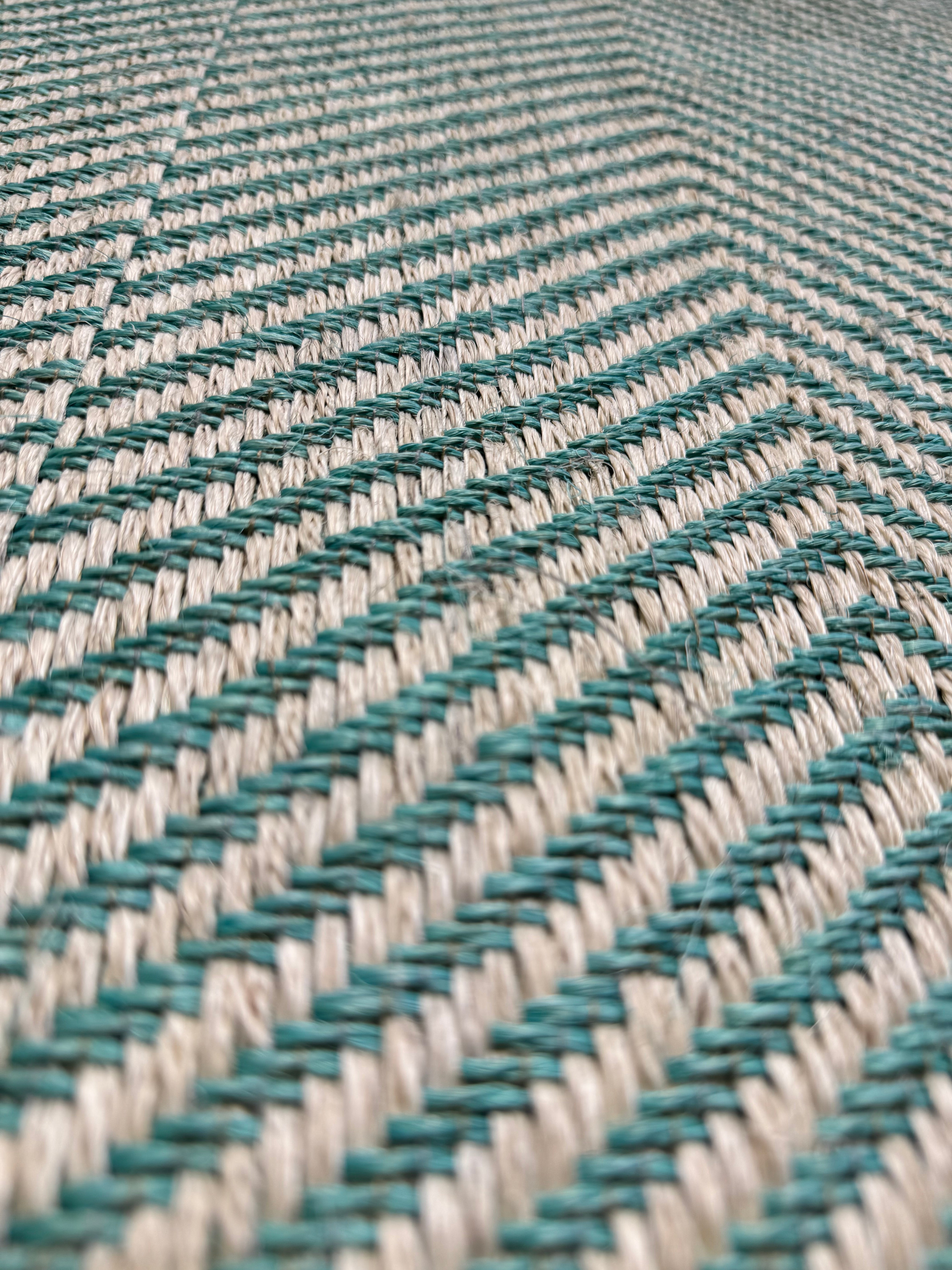 Tapete Tejido Curití en Fique a doble tono