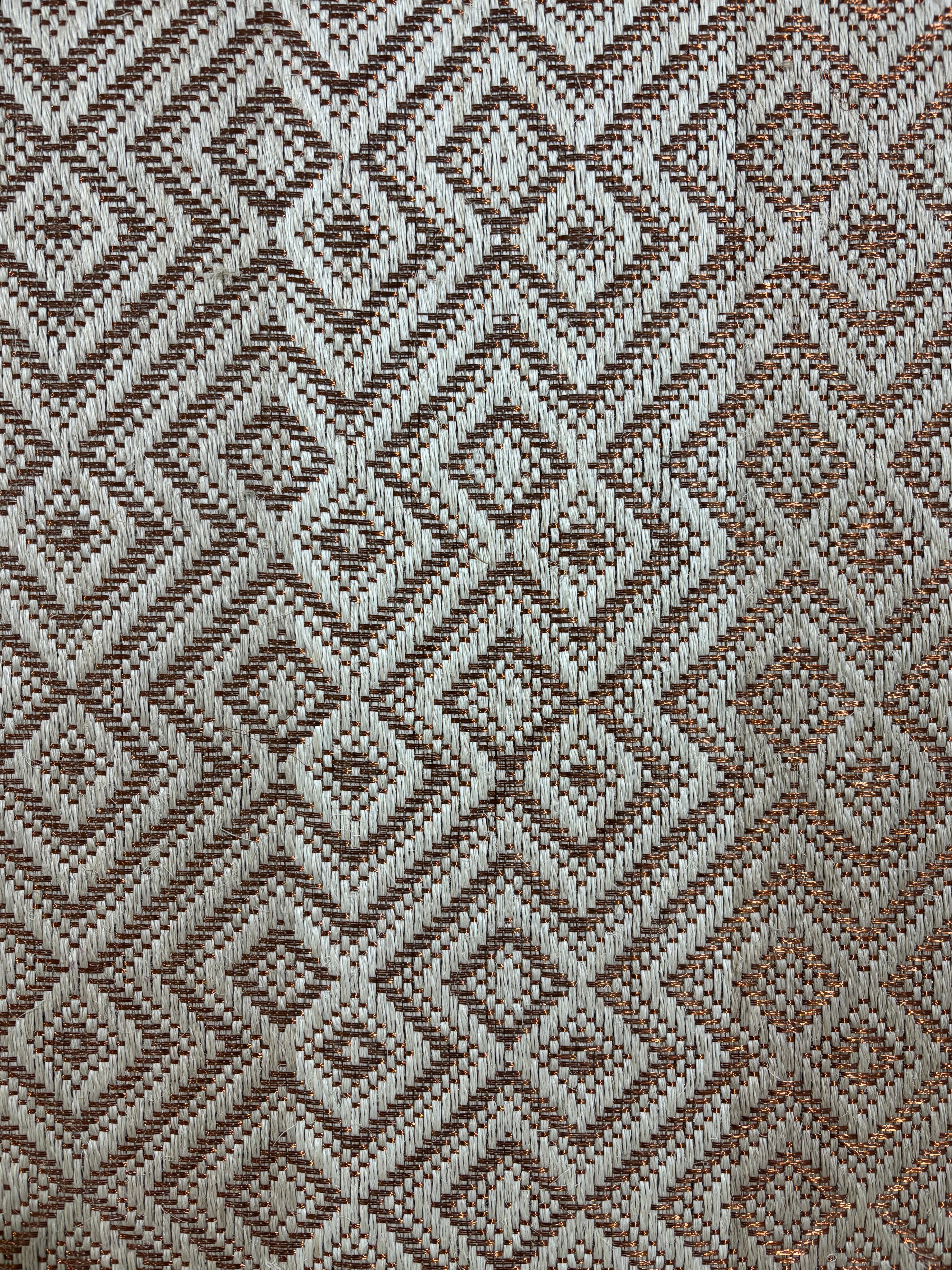 Tapete Tejido Gaía degradé en Fique y Cobre