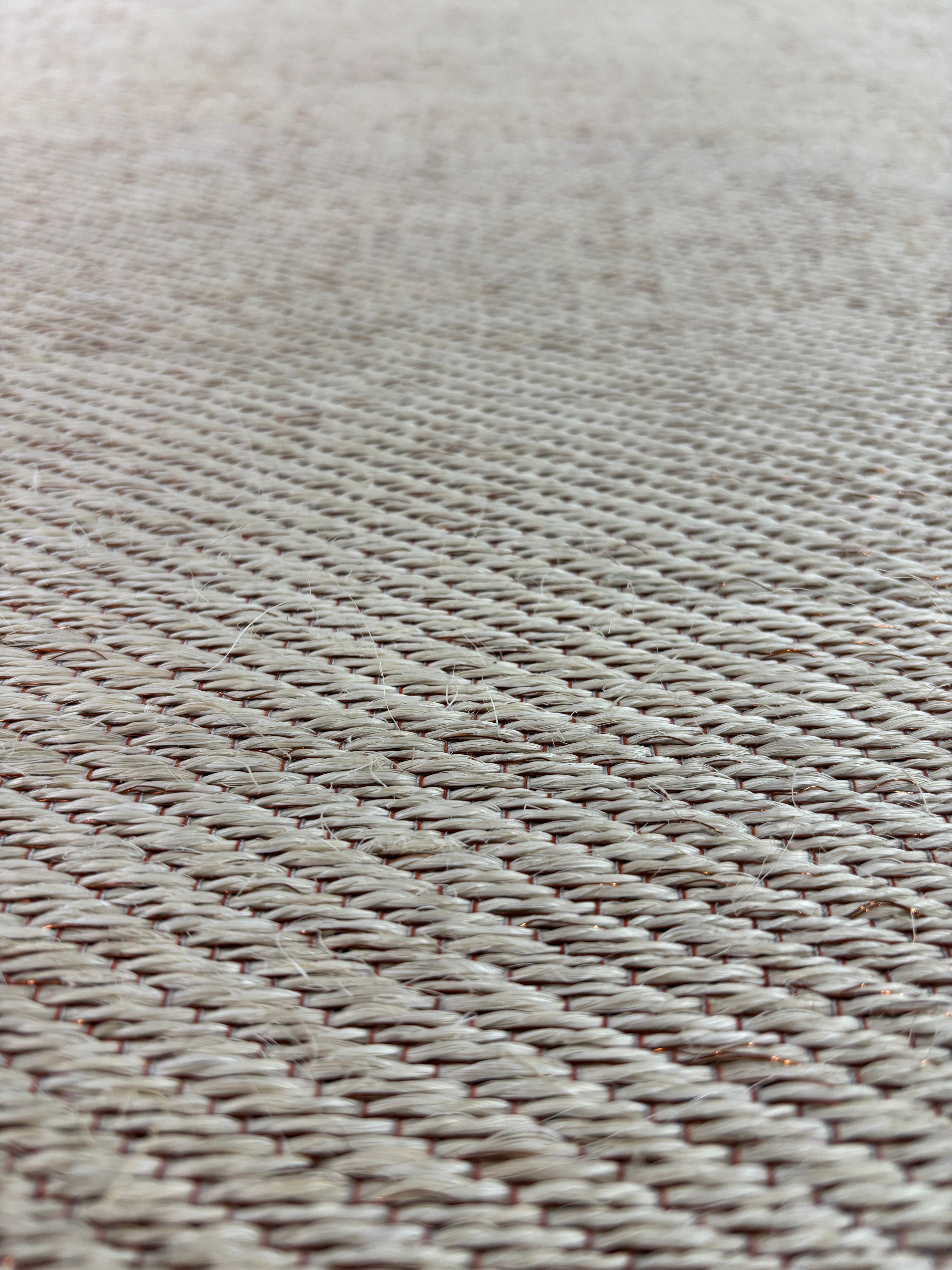 Tapete Tejido Medellin en Fique y Cobre