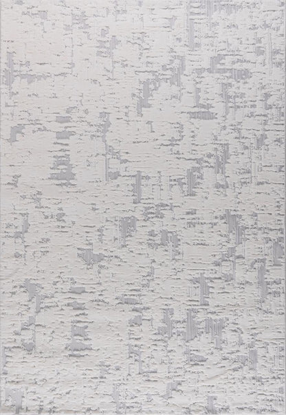 Alfombra Roma / 0015A / White - Grey