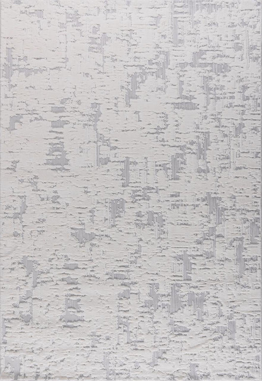 Alfombra Roma / 0015A / White - Grey