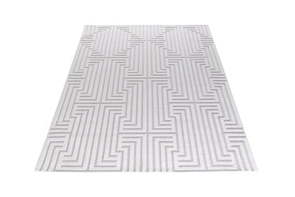 Alfombra Roma / 0025A / White - Grey