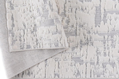 Alfombra Roma / 0015A / White - Grey