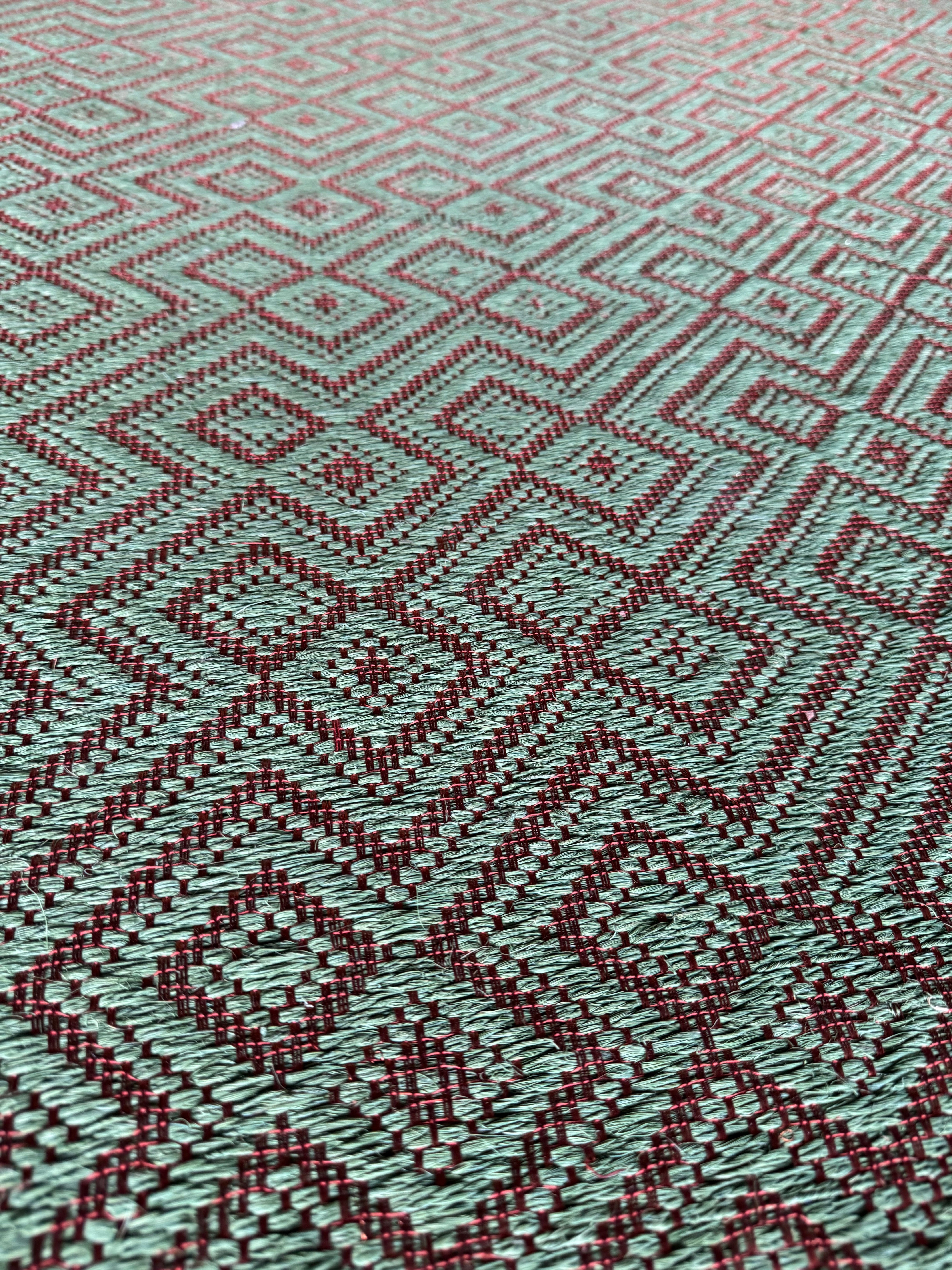 Tapete Tejido Gaia en Fique y Cobre