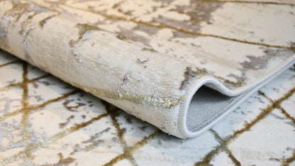 Alfombra Arte 6165A / White Gold
