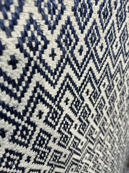 Tapete Tejido Huacaya en Alpaca Peruana y Fique