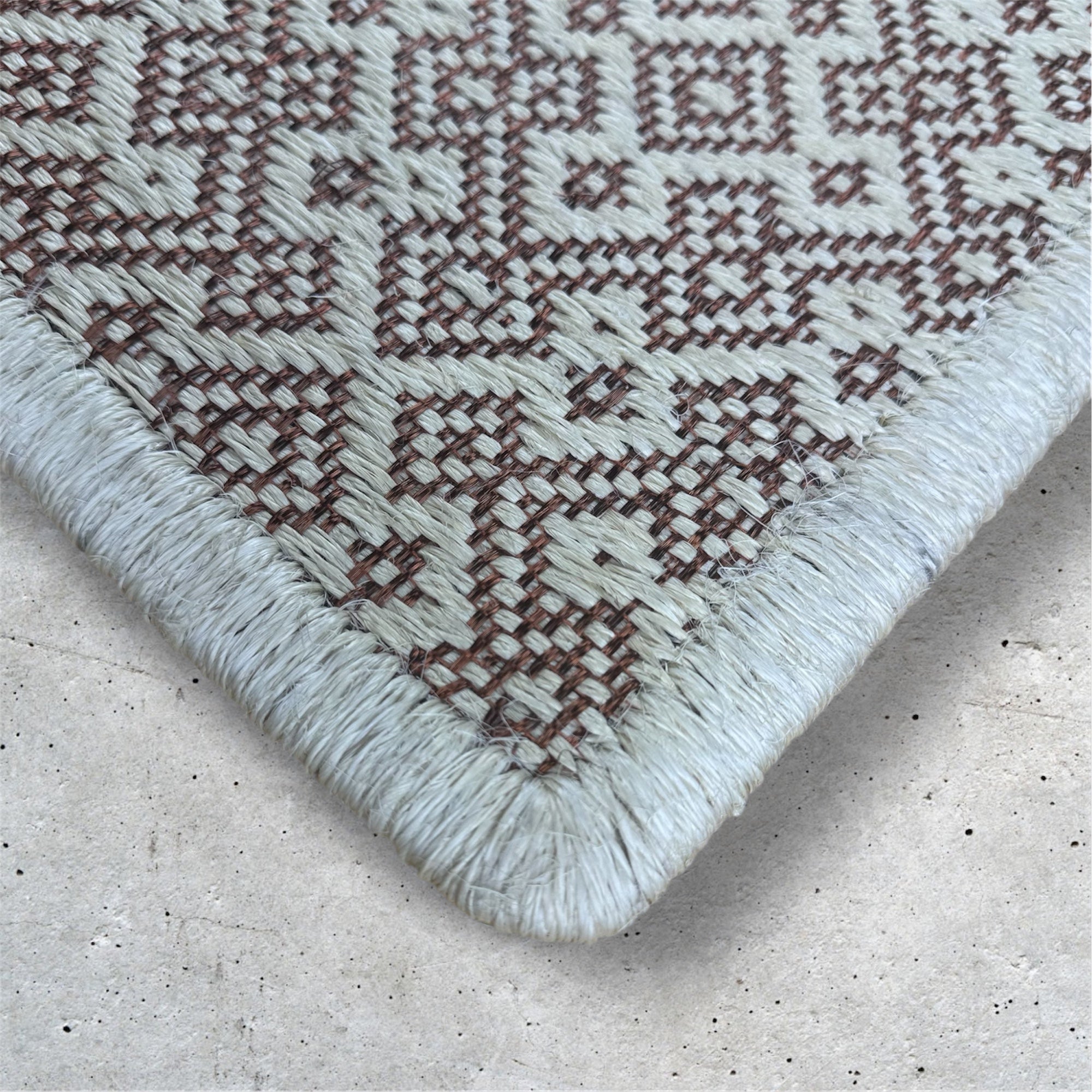 Tapete Tejido Martina en Fique y Cobre