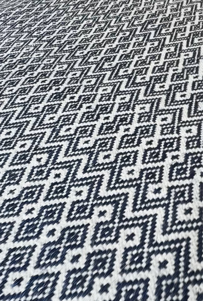 Tapete Tejido Huacaya en Alpaca Peruana y Fique