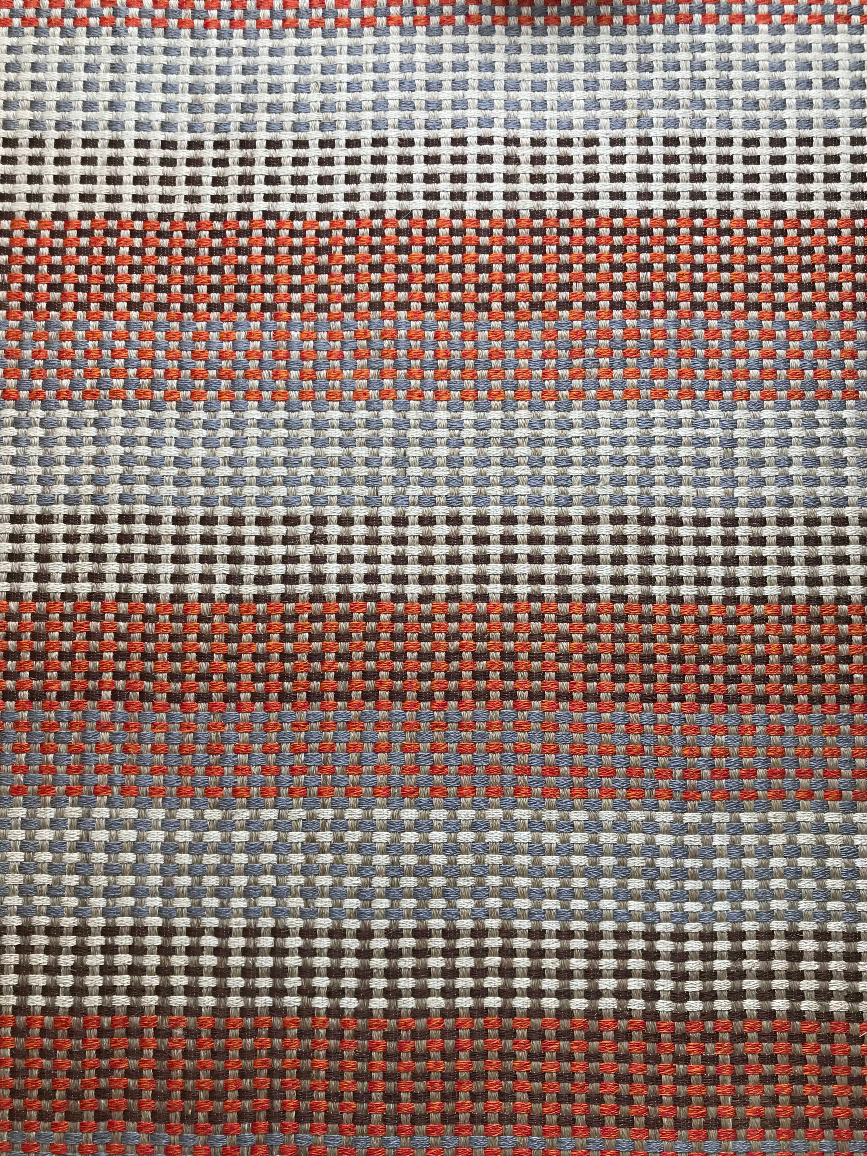 Tapete Tejido Canasto Multicolor en Fique