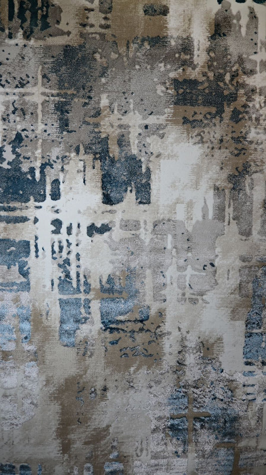 Alfombra Arte 5738 / White Blue
