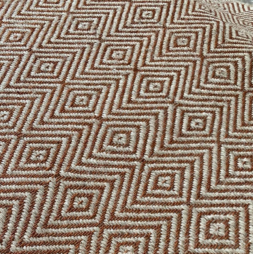 Tapete Tejido Maya en Fique