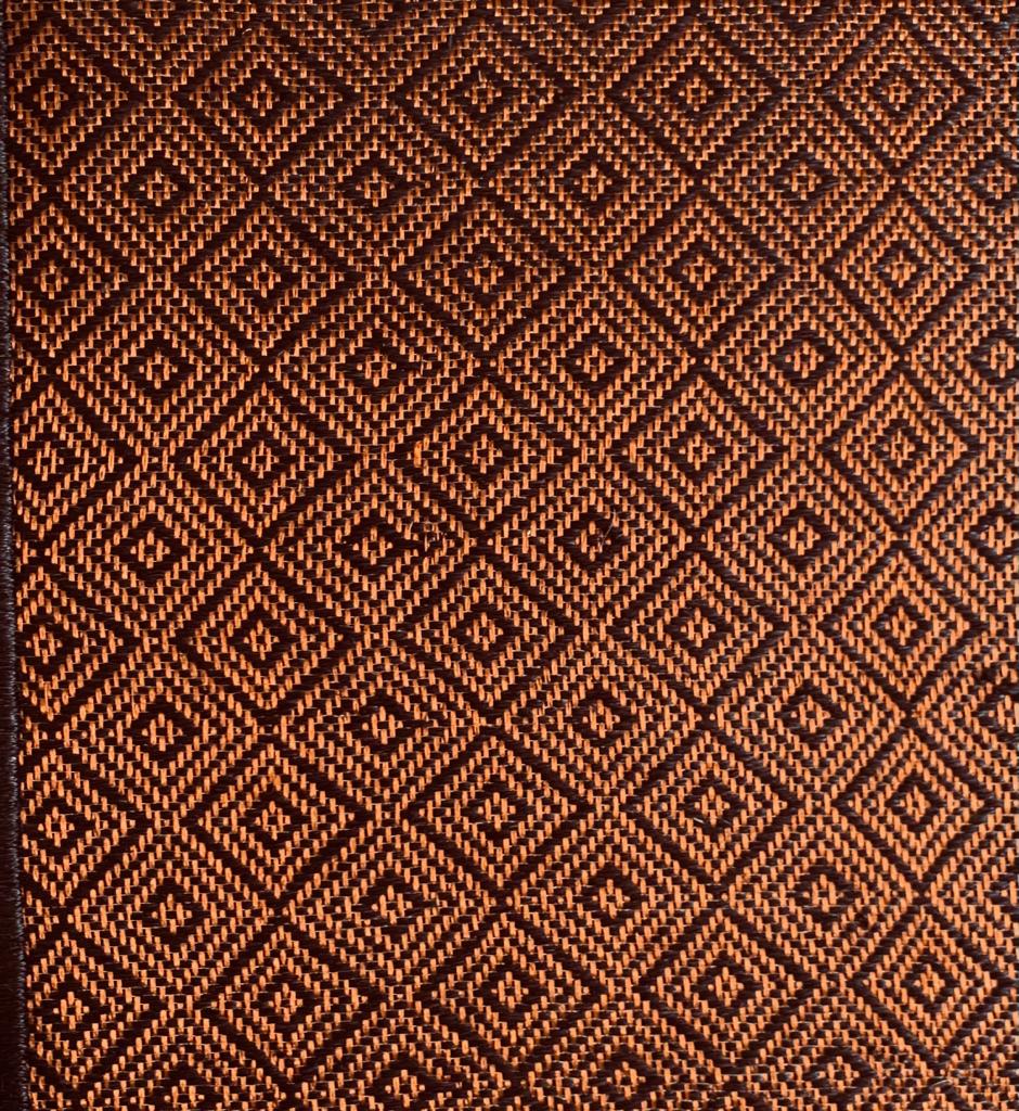 Tapete Tejido Aruba en Fique con Cobre