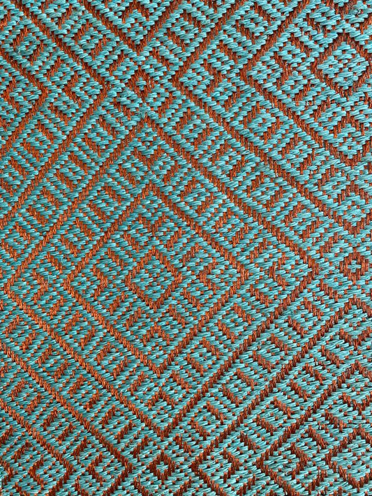 Tapete Tejido Milano en Fique y Cobre