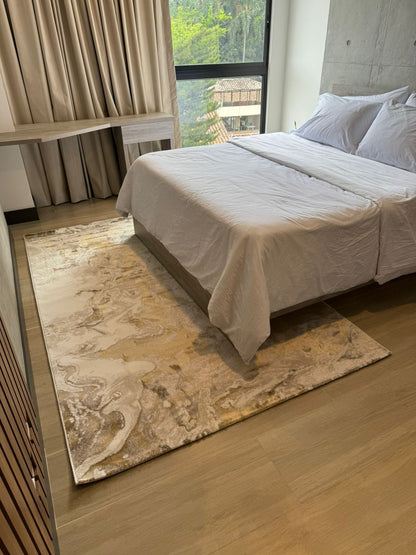 Alfombra Arte 6050A / White Gold
