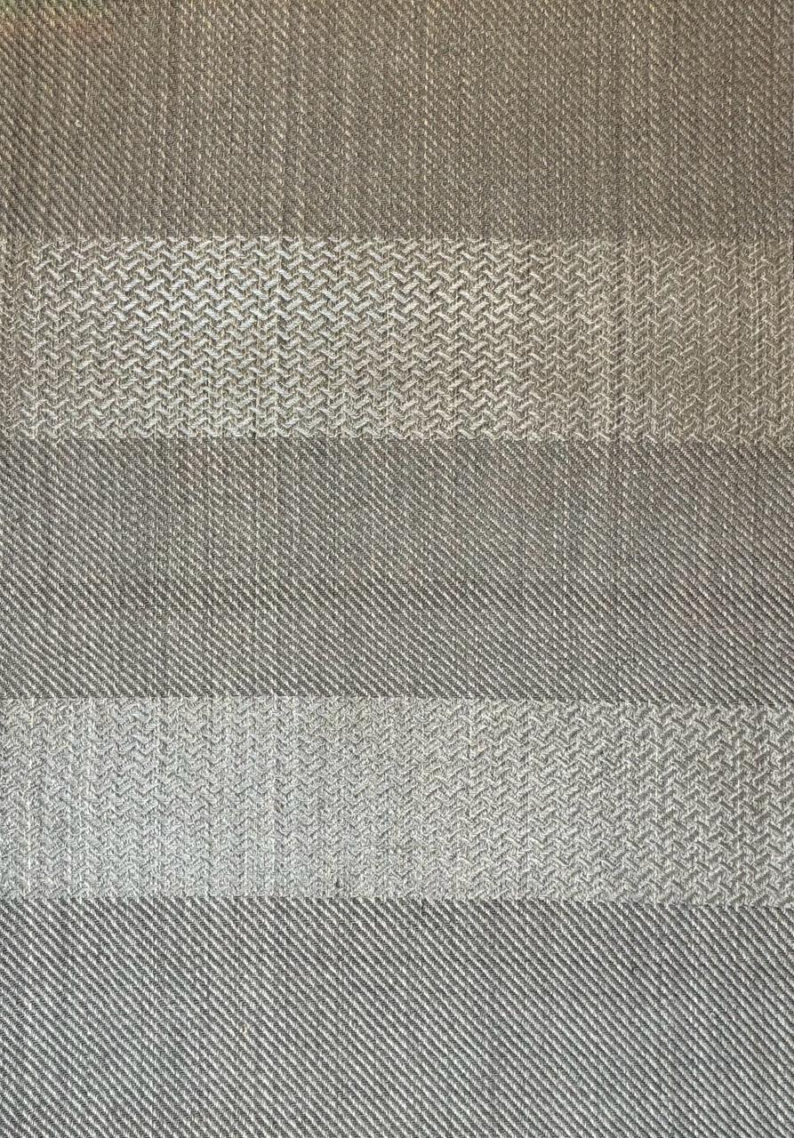 Tapete Tejido Barú en Fique y Metal Plata