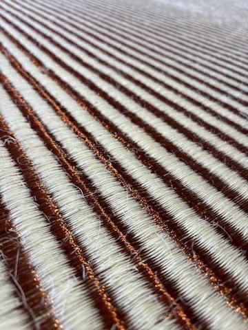 Tapete Tejido Siecha en Fique y Cobre