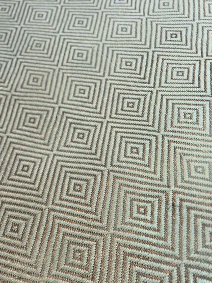 Tapete Tejido Maya en Fique y Cobre
