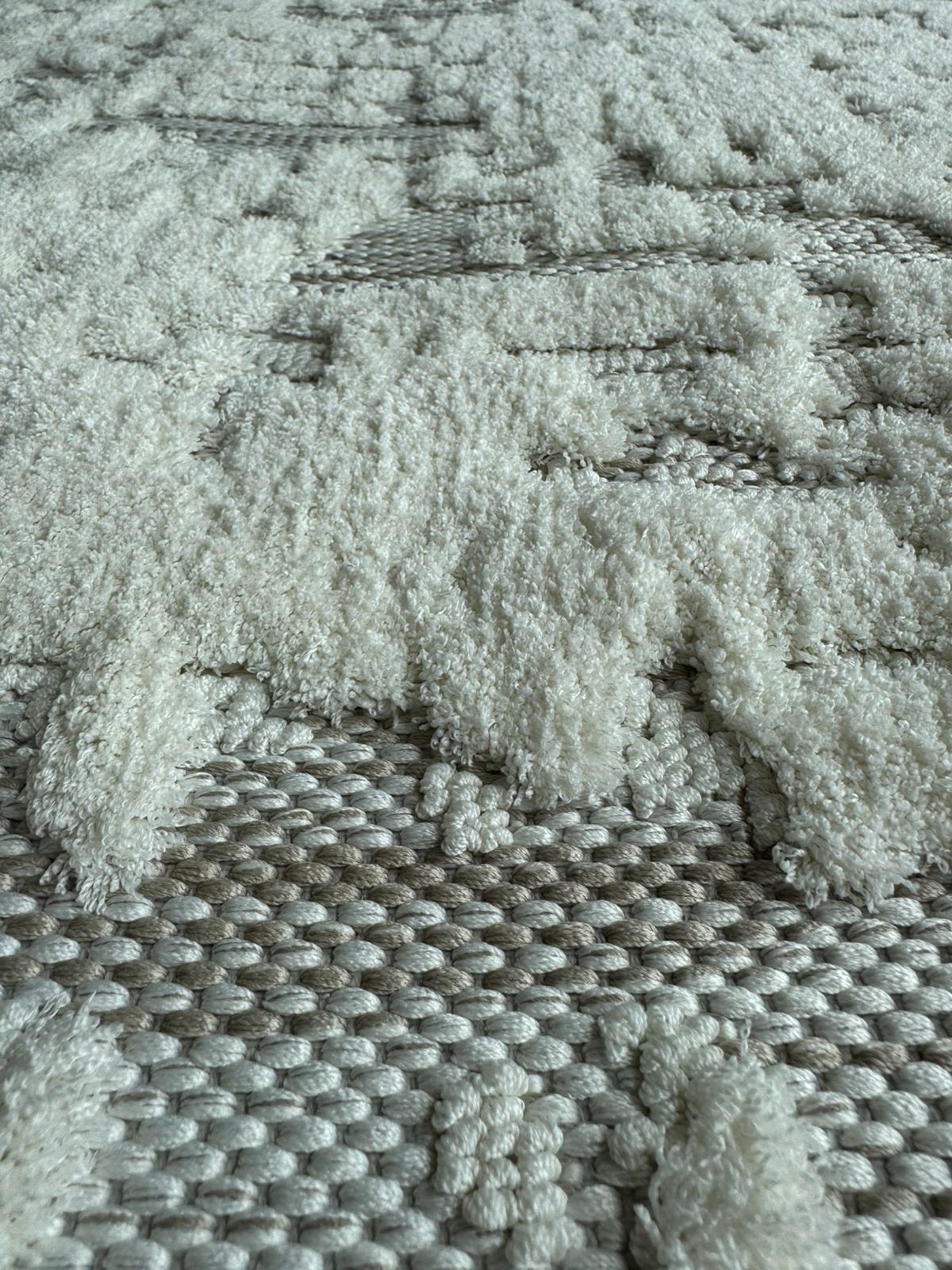 Alfombra Roma / 0015A / White - Cream