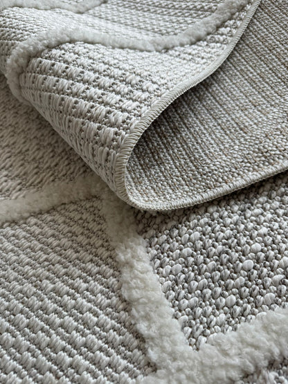 Alfombra Zeugma / 0106A / Bone - L.Grey