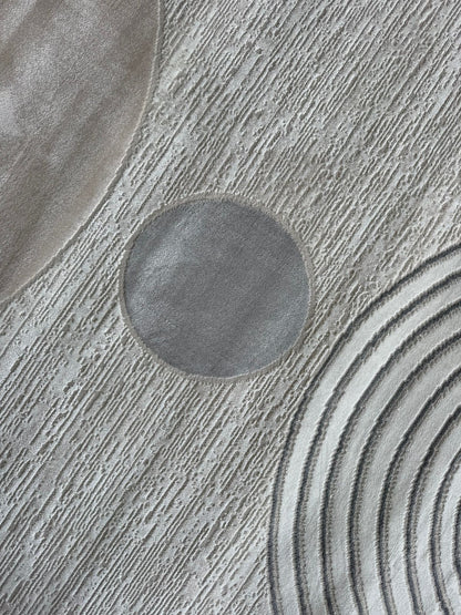 Alfombra Florencia  / 0120A / White - A.Grey