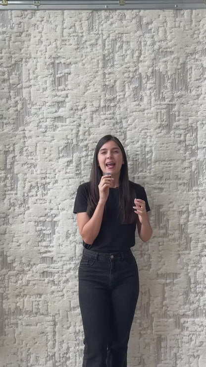 Alfombra Roma / 0015A / White - Cream