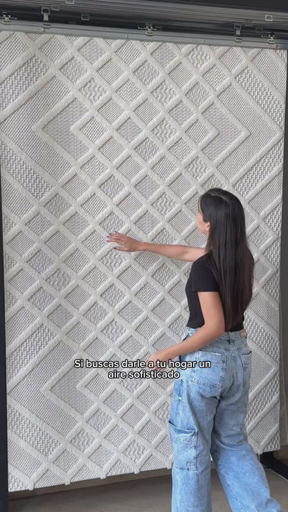 Alfombra Escandinavo 019 Beige