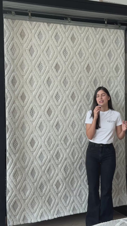 Alfombra Zeugma / 0055A / Bone - Beige