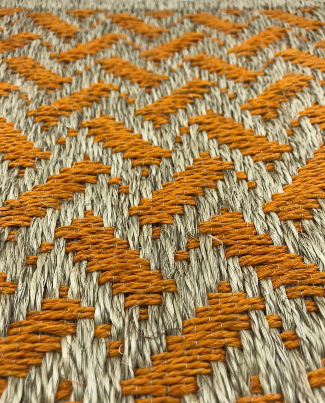 Tapete Tejido Festival en Fique